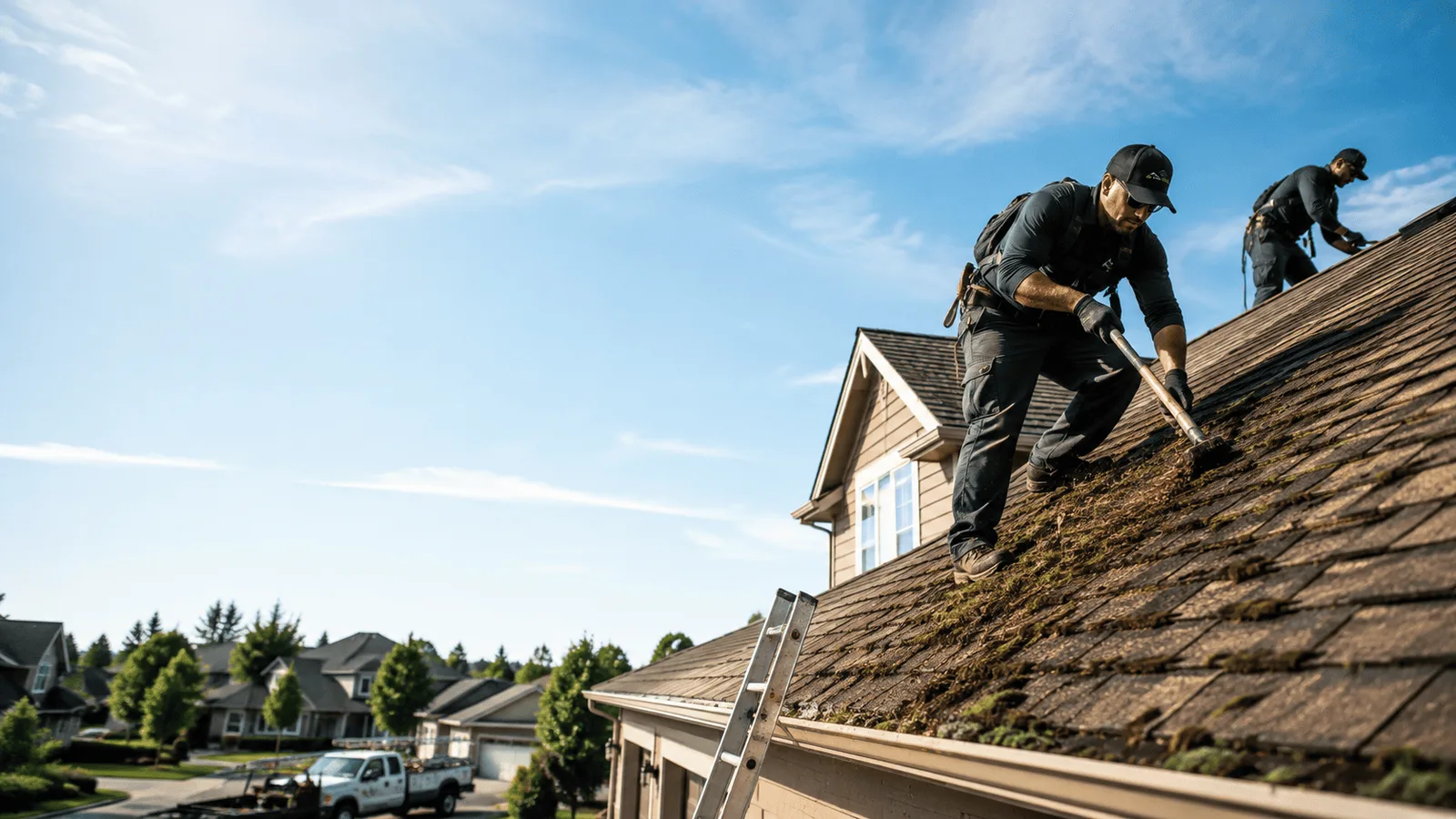 Roof Moss Removal in Kendall, WI near me